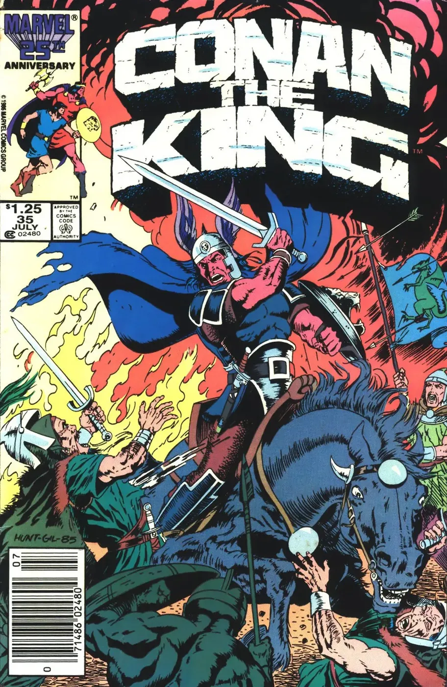 Cover of Conan the King #35