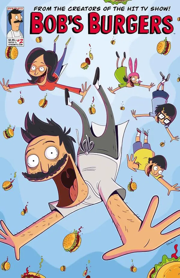 Cover of Bob's Burgers #2