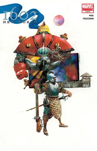 Cover of Marvel 1602: New World #3