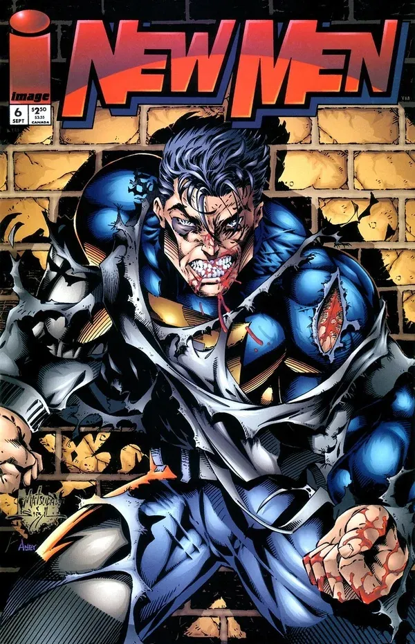 Cover of NewMen #6