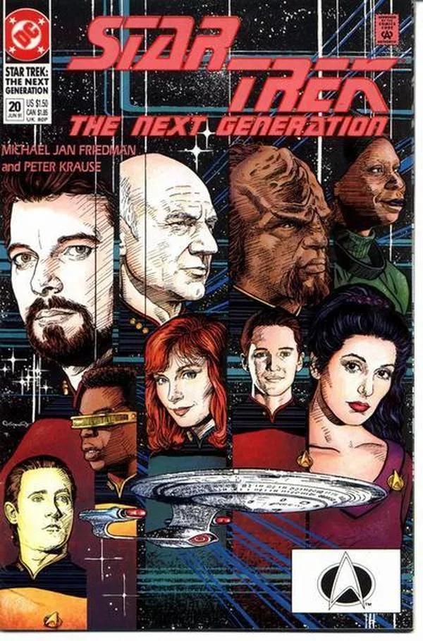 Cover of Star Trek: The Next Generation #20