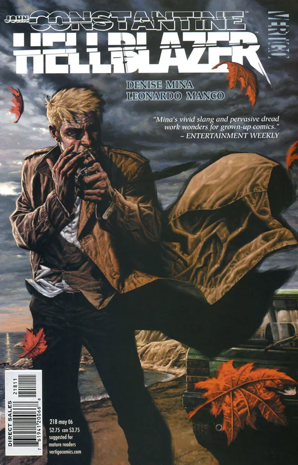 Cover of Hellblazer #218