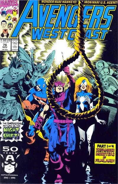 Cover of Avengers West Coast #76