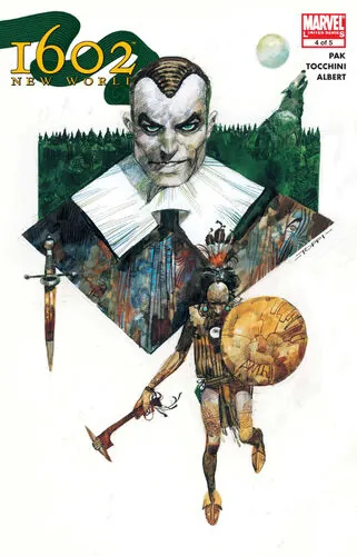 Cover of Marvel 1602: New World #4