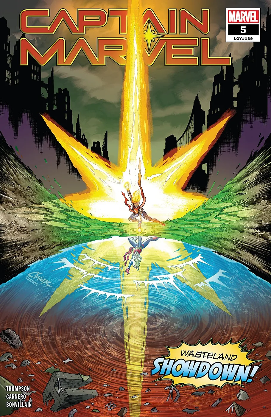 Cover of Captain Marvel #5 (139)