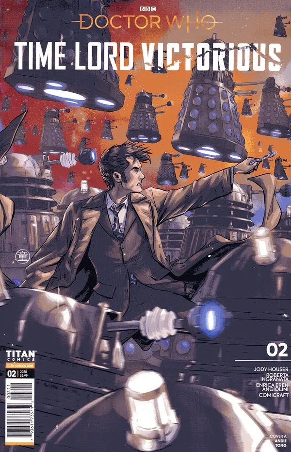 Cover of Doctor Who: Time Lord Victorious #2