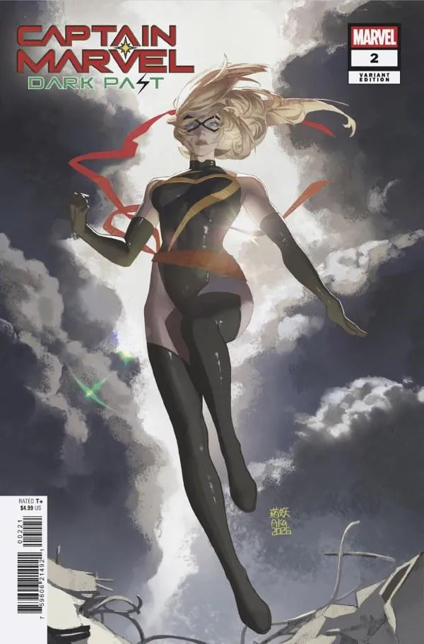 Cover of Captain Marvel: Dark Past #2