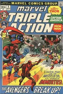 Cover of Marvel Triple Action #5