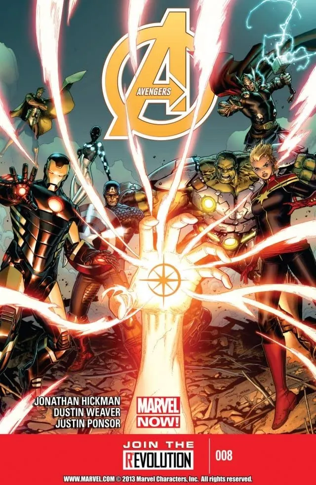 Cover of Avengers #8