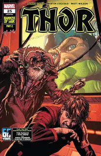 Cover of Thor #25 (751)