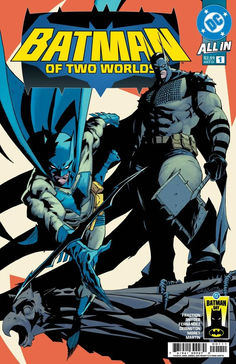 Cover of Batman Day 2026: Batman of Two Worlds #1