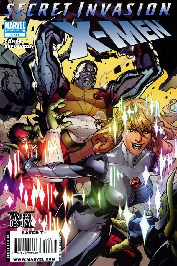 Cover of Secret Invasion: X-Men #3