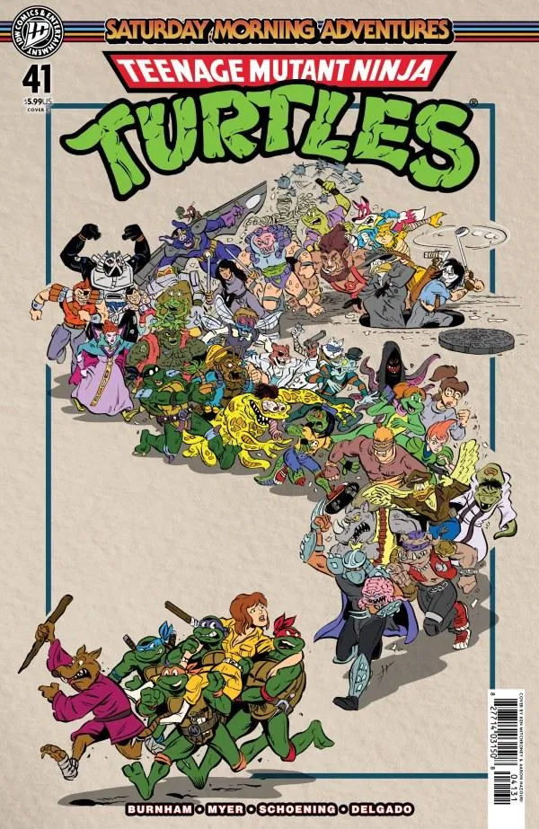 Cover of Teenage Mutant Ninja Turtles: Saturday Morning Adventures #41