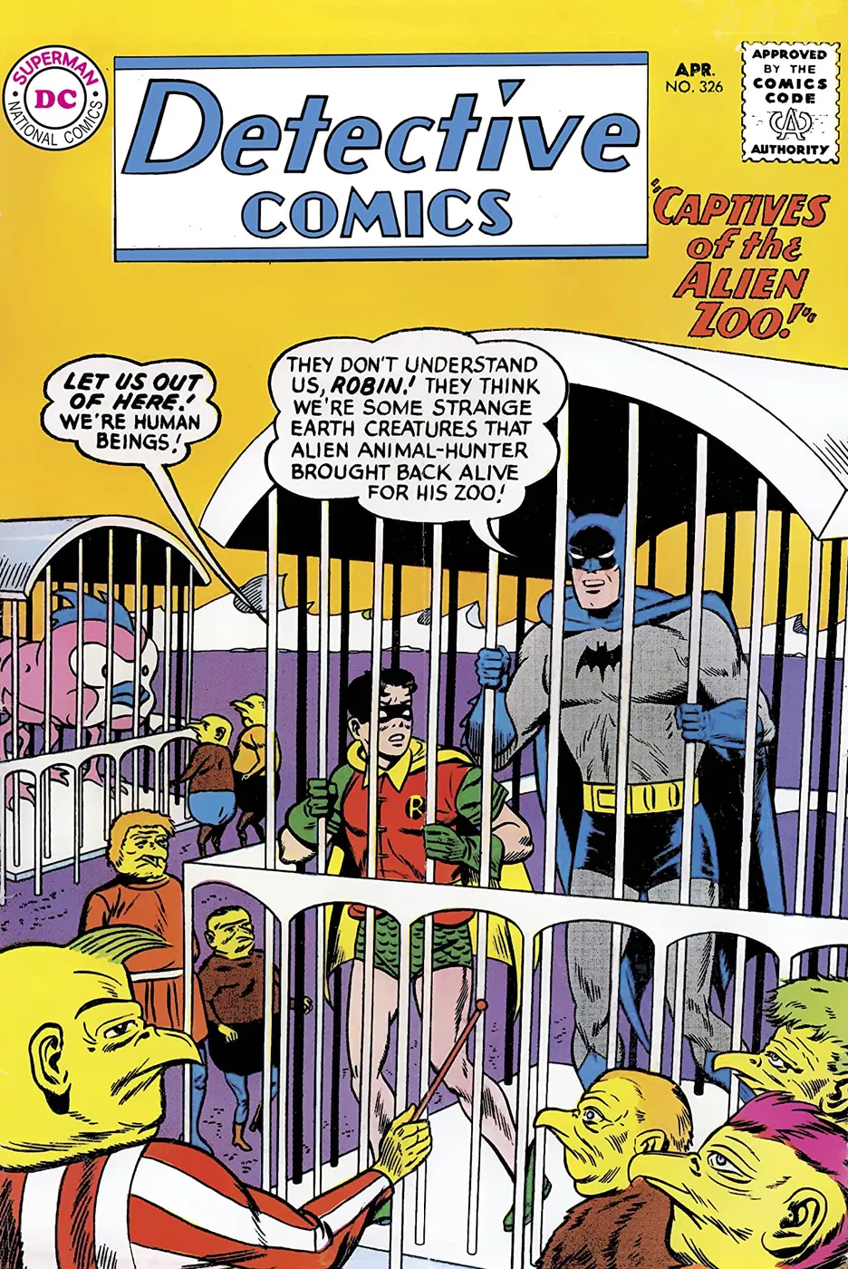 Cover of Detective Comics #326
