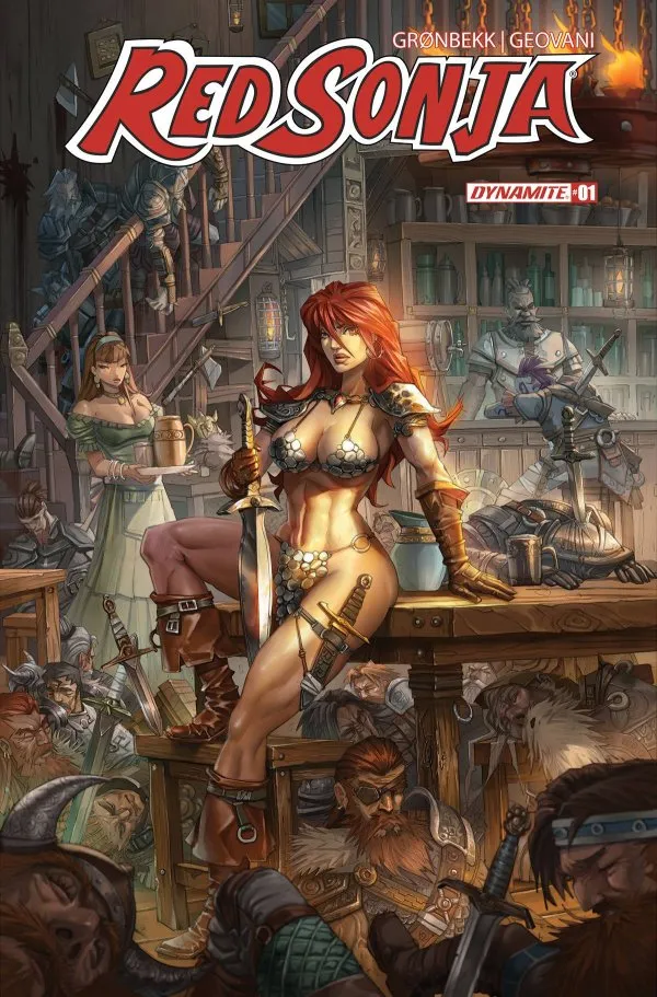 Cover of Red Sonja #1