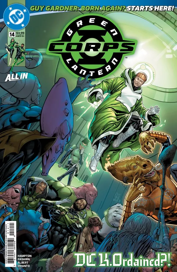 Cover of Green Lantern Corps #14