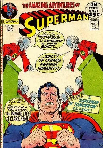 Cover of Superman #247