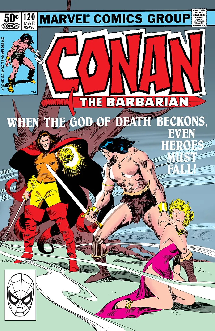 Cover of Conan the Barbarian #120