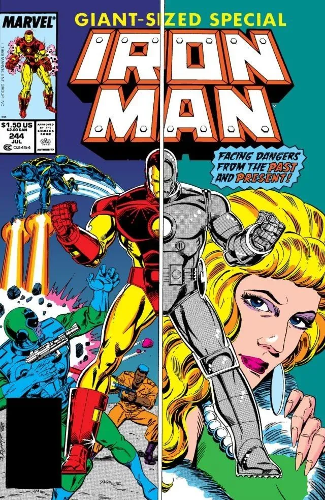 Cover of Iron Man #244