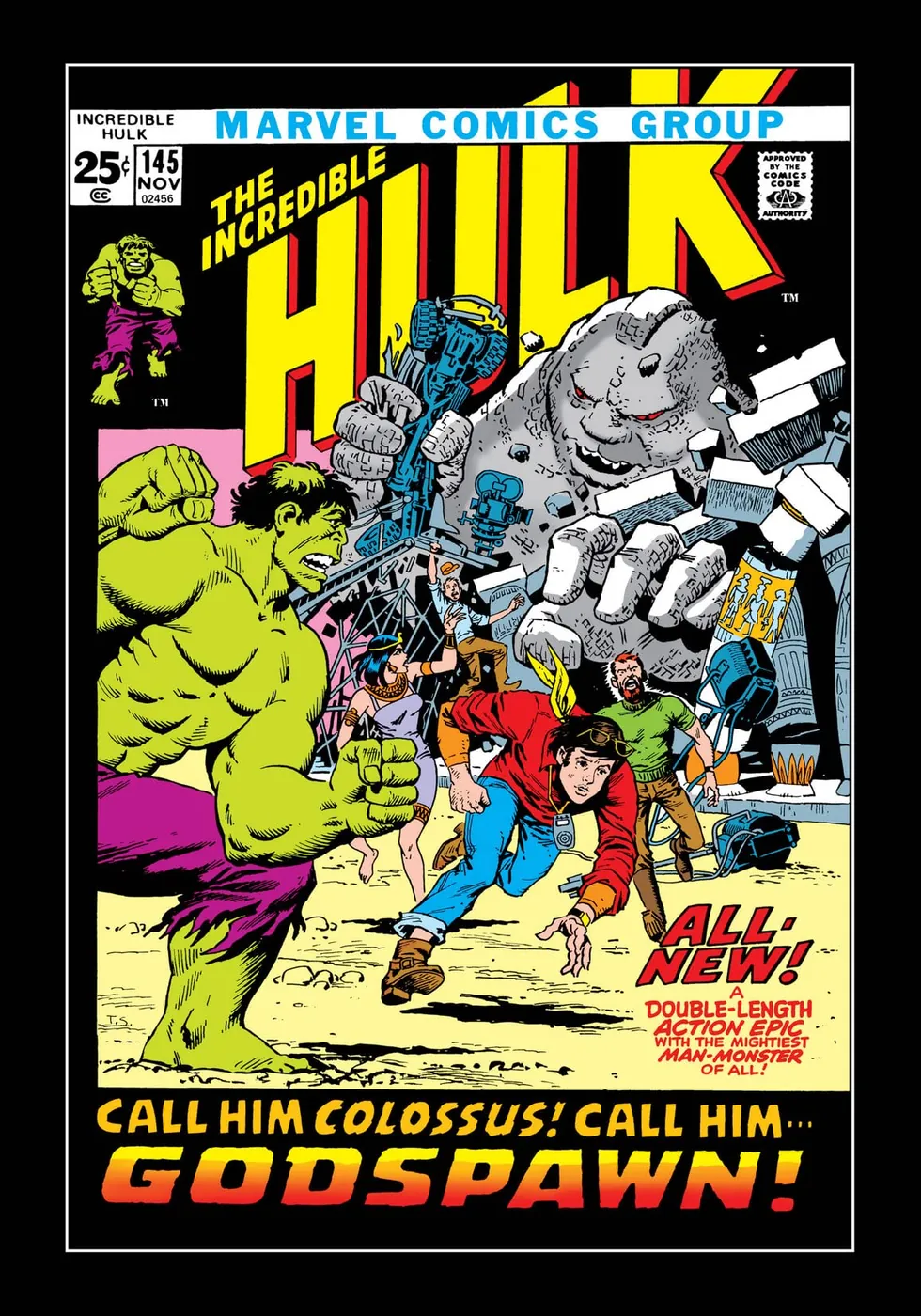 Cover of The Incredible Hulk #145