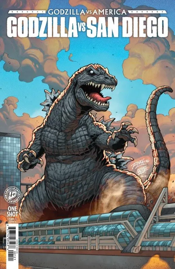 Cover of Godzilla vs. America: San Diego #1