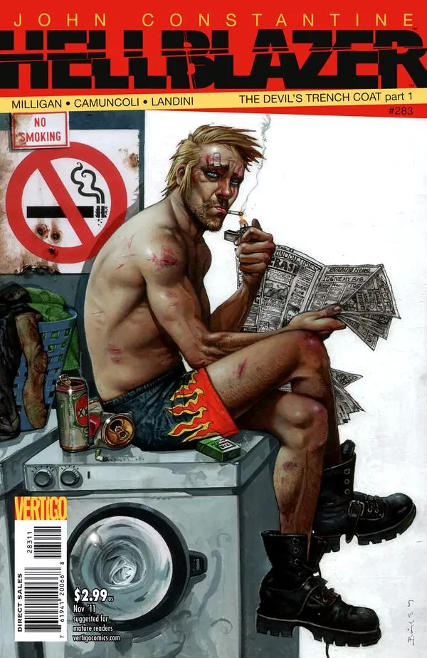 Cover of Hellblazer #283