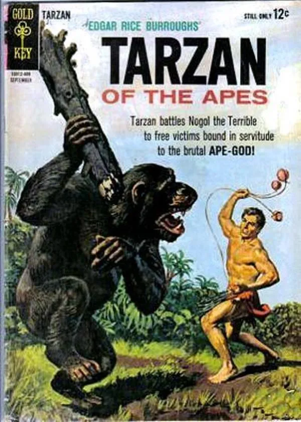 Cover of Edgar Rice Burroughs' Tarzan of the Apes #145