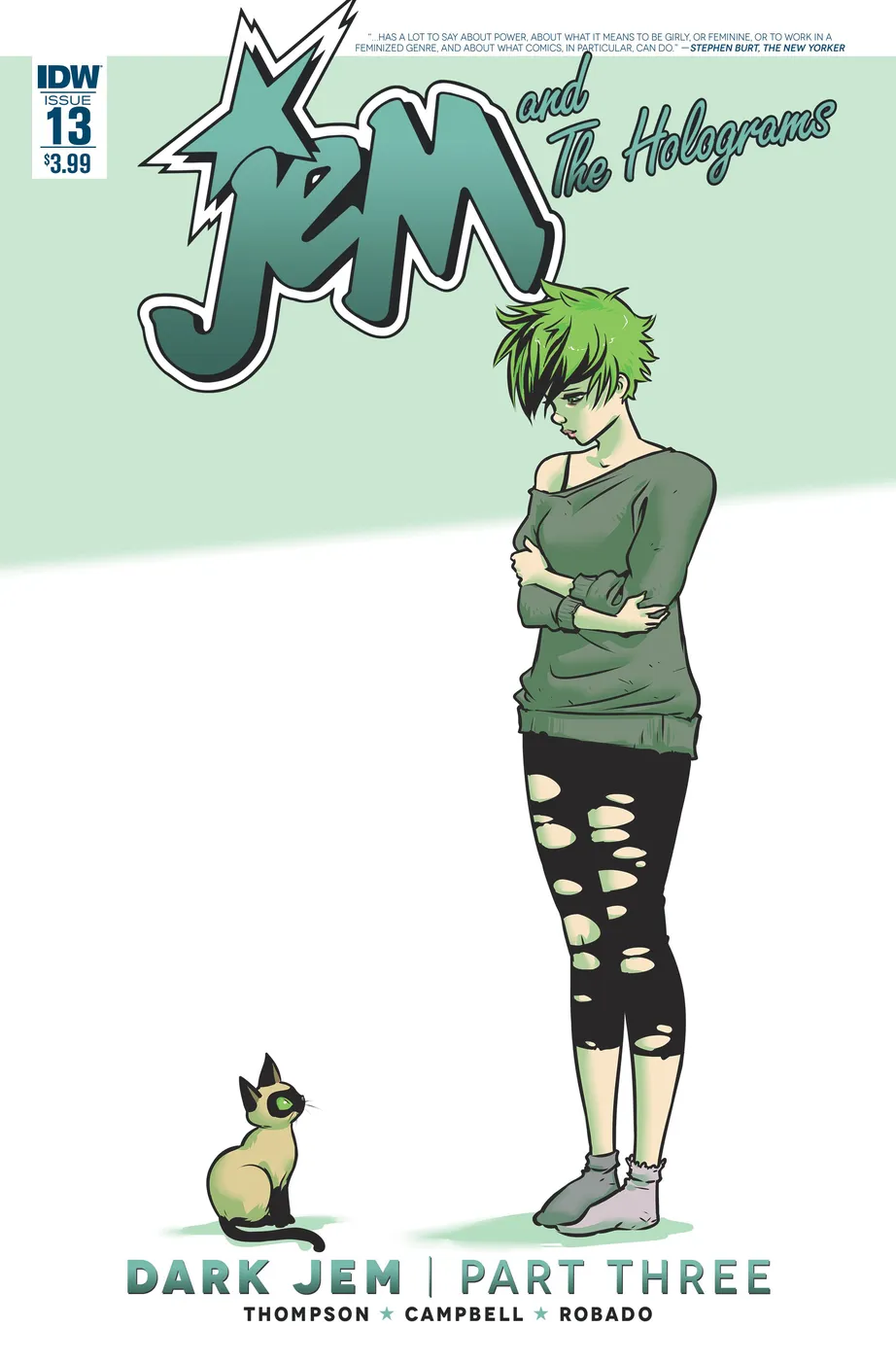 Cover of Jem and the Holograms #13