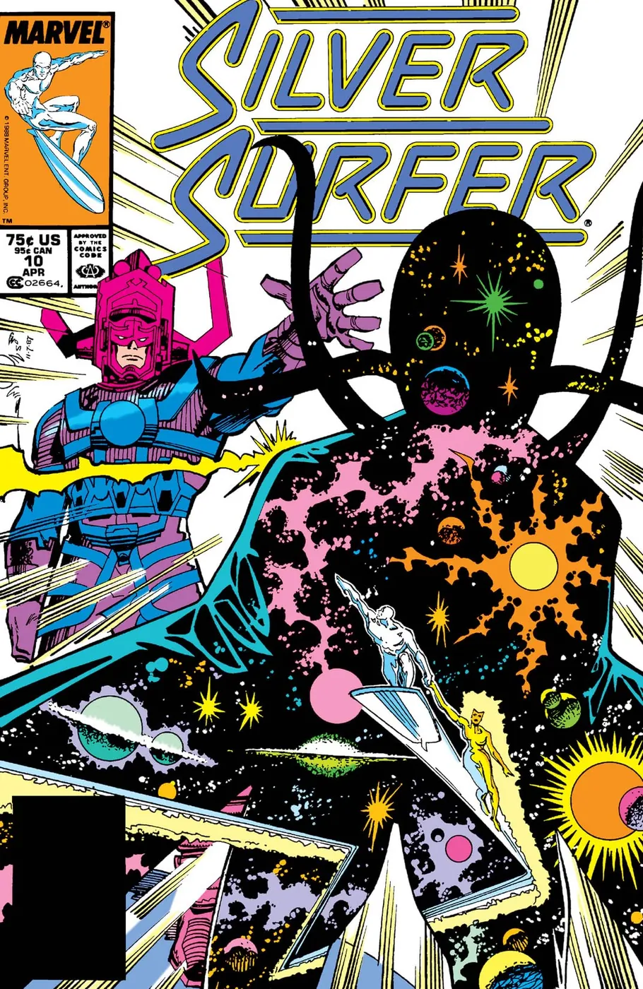 Cover of Silver Surfer #10