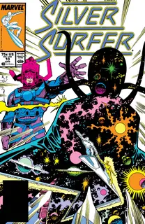Cover of Silver Surfer #10