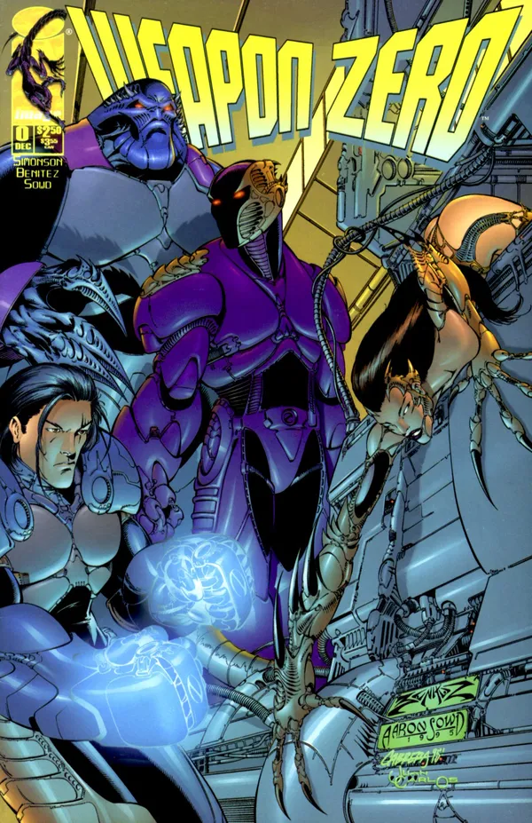 Cover of Weapon Zero #1