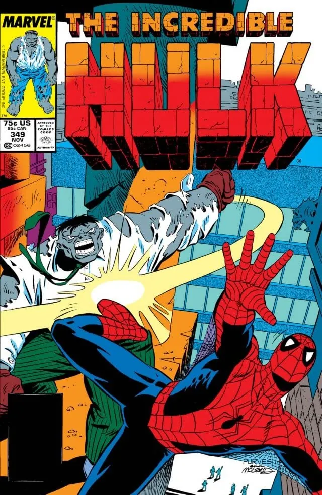 Cover of The Incredible Hulk #349