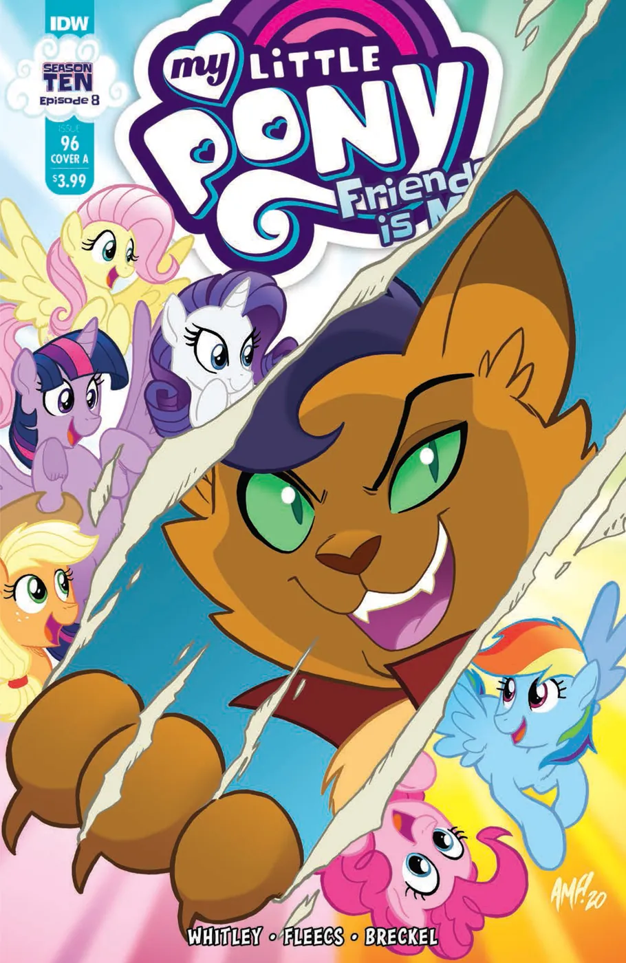 Cover of My Little Pony: Friendship Is Magic #96