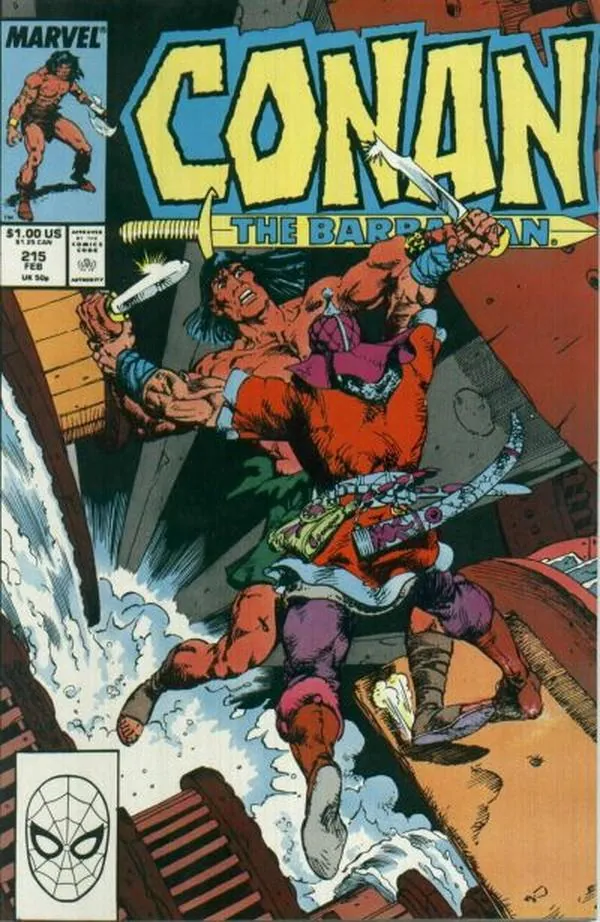 Cover of Conan the Barbarian #215
