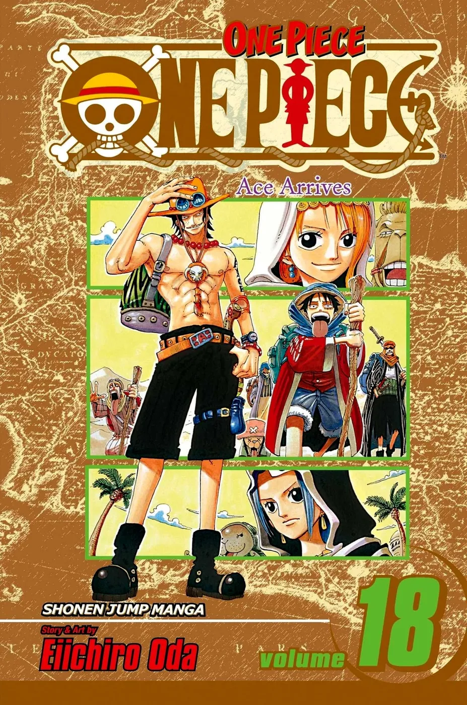 Cover of One Piece #18