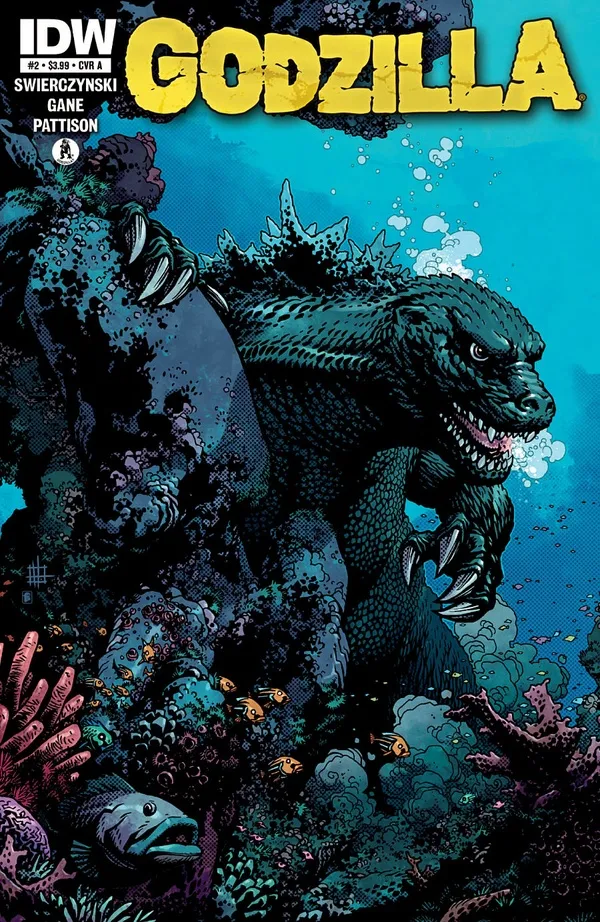 Cover of Godzilla #2
