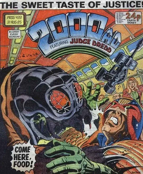 Cover of 2000 AD #433