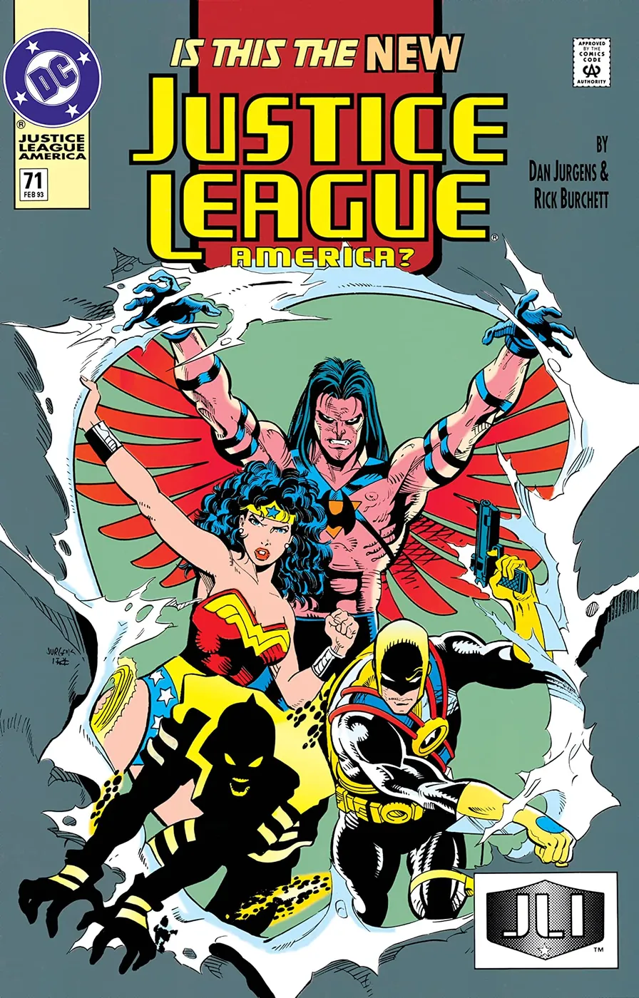 Cover of Justice League America #71
