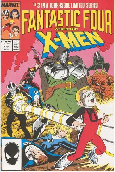 Cover of Fantastic Four vs. X-Men #3
