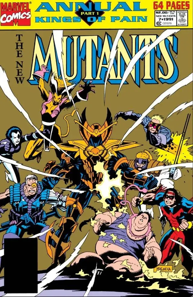 Cover of The New Mutants Annual #7