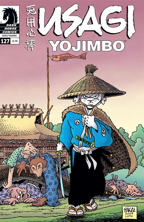 Cover of Usagi Yojimbo #127