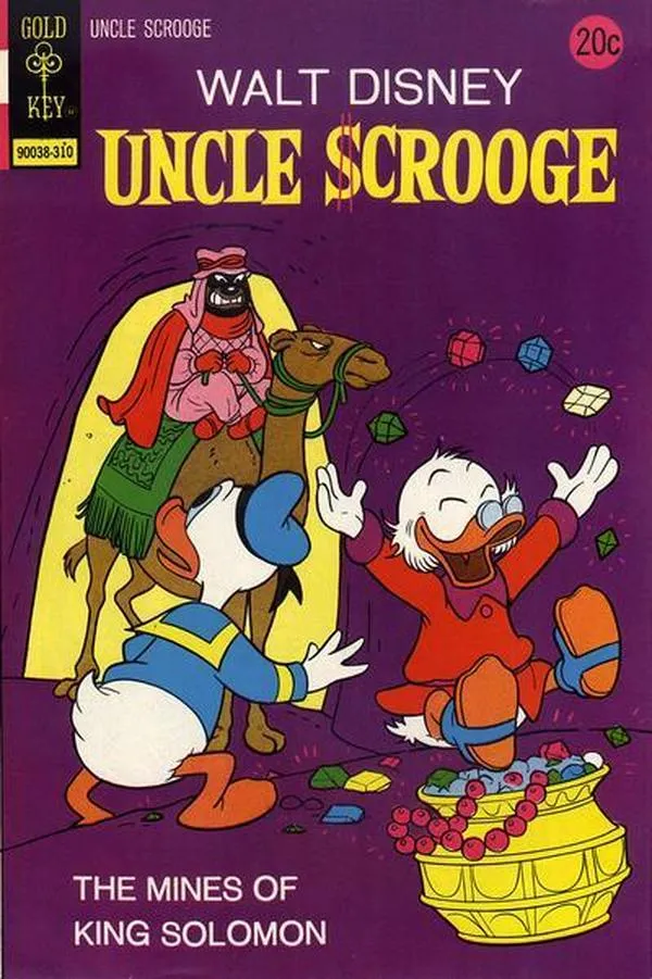 Cover of Walt Disney Uncle Scrooge #108