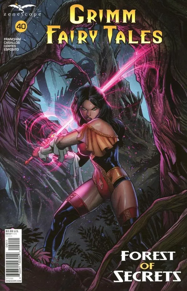 Cover of Grimm Fairy Tales #40