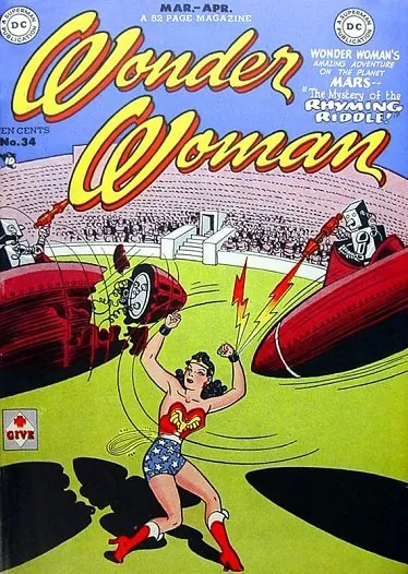 Cover of Wonder Woman #34