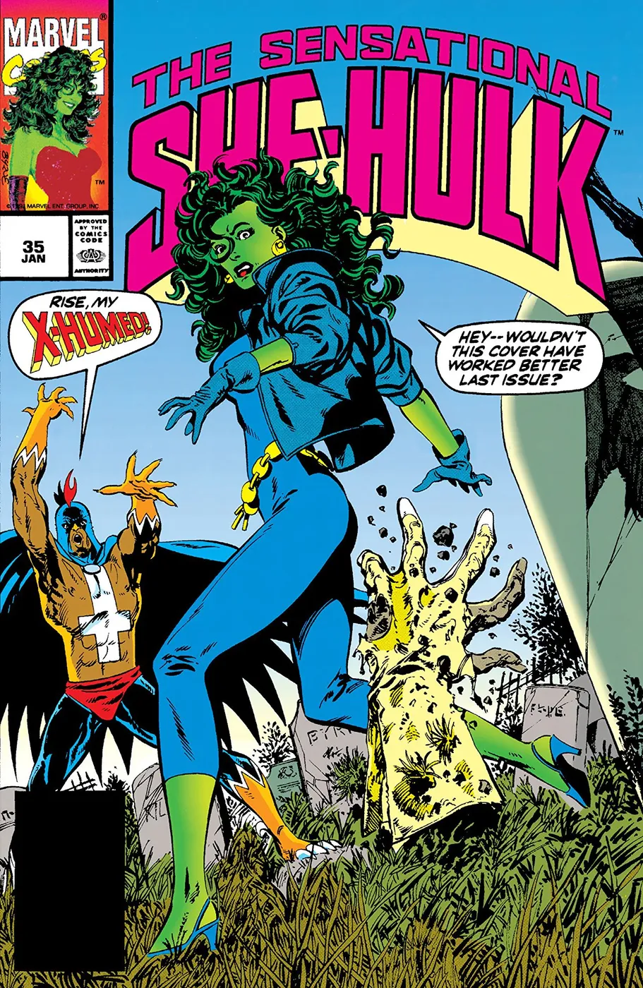 Cover of The Sensational She-Hulk #35