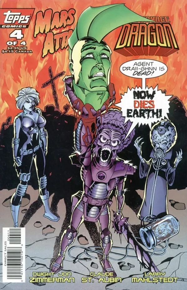 Cover of Mars Attacks The Savage Dragon #4