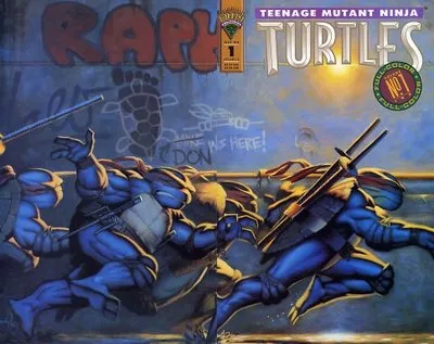 Cover of Teenage Mutant Ninja Turtles #1