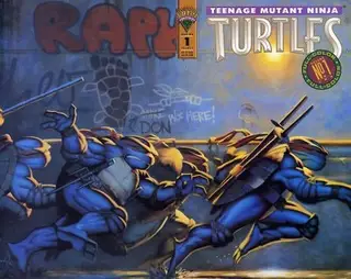 Cover of Teenage Mutant Ninja Turtles #1