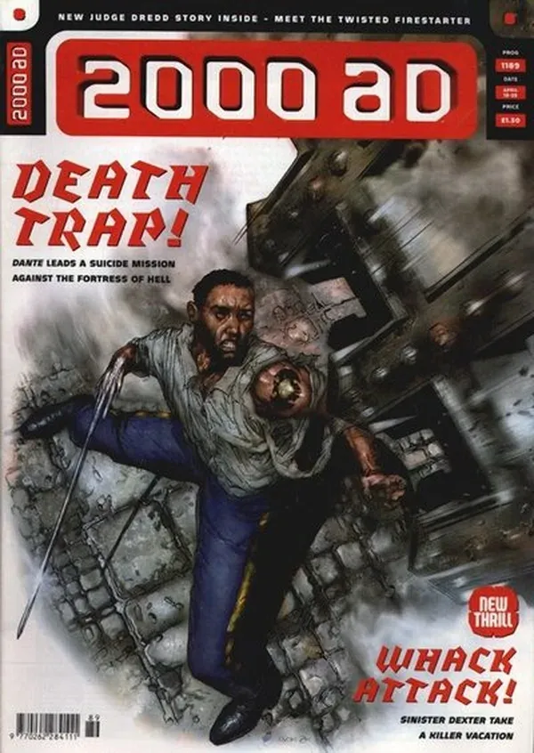 Cover of 2000 AD #1189