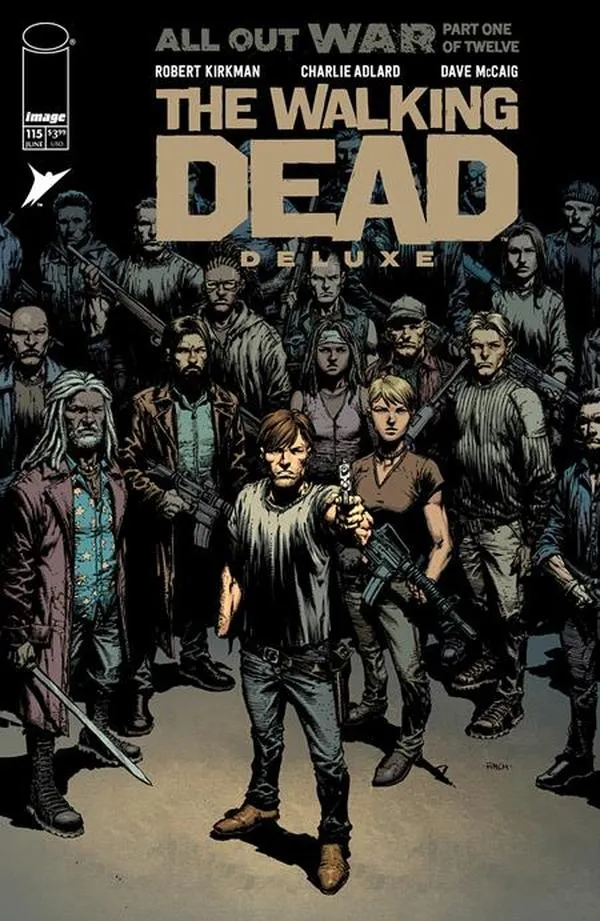 Cover of The Walking Dead Deluxe #115